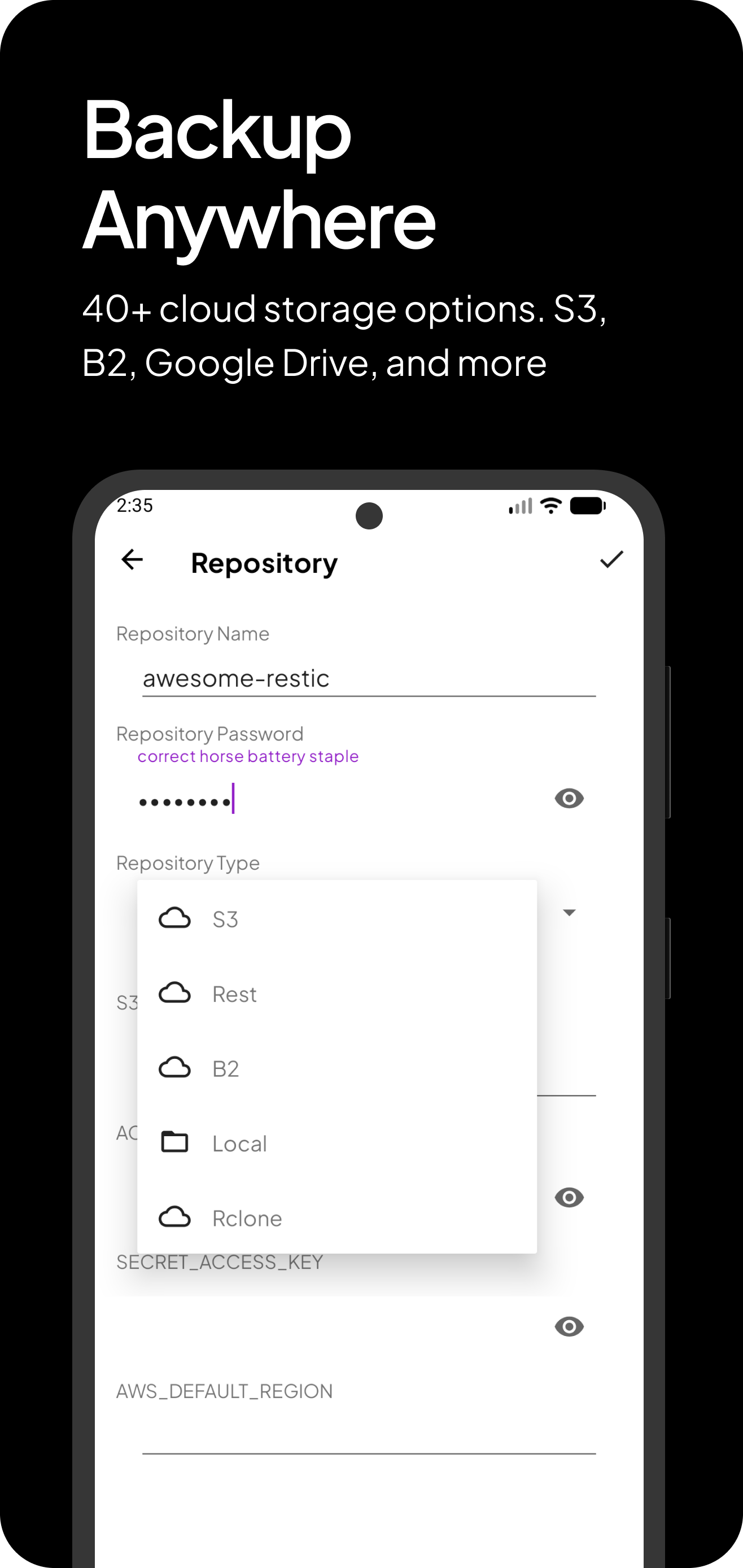 Resticopia Repository Setup